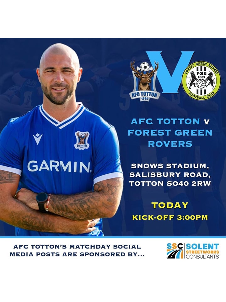 Solent Streetworks Announces Exciting Sponsorship Agreement with AFC Totton