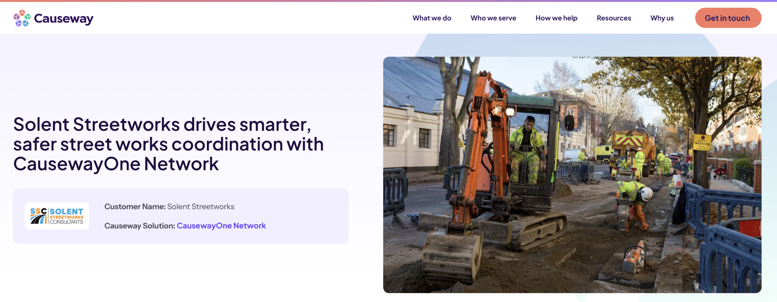 Solent Streetworks drives smarter, safer street works coordination with CausewayOne Network